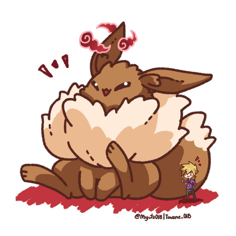 Gigantamax Eevee by Nayuta018 on DeviantArt