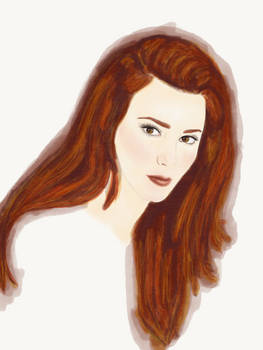 WIP Elcin Sangu Portrait