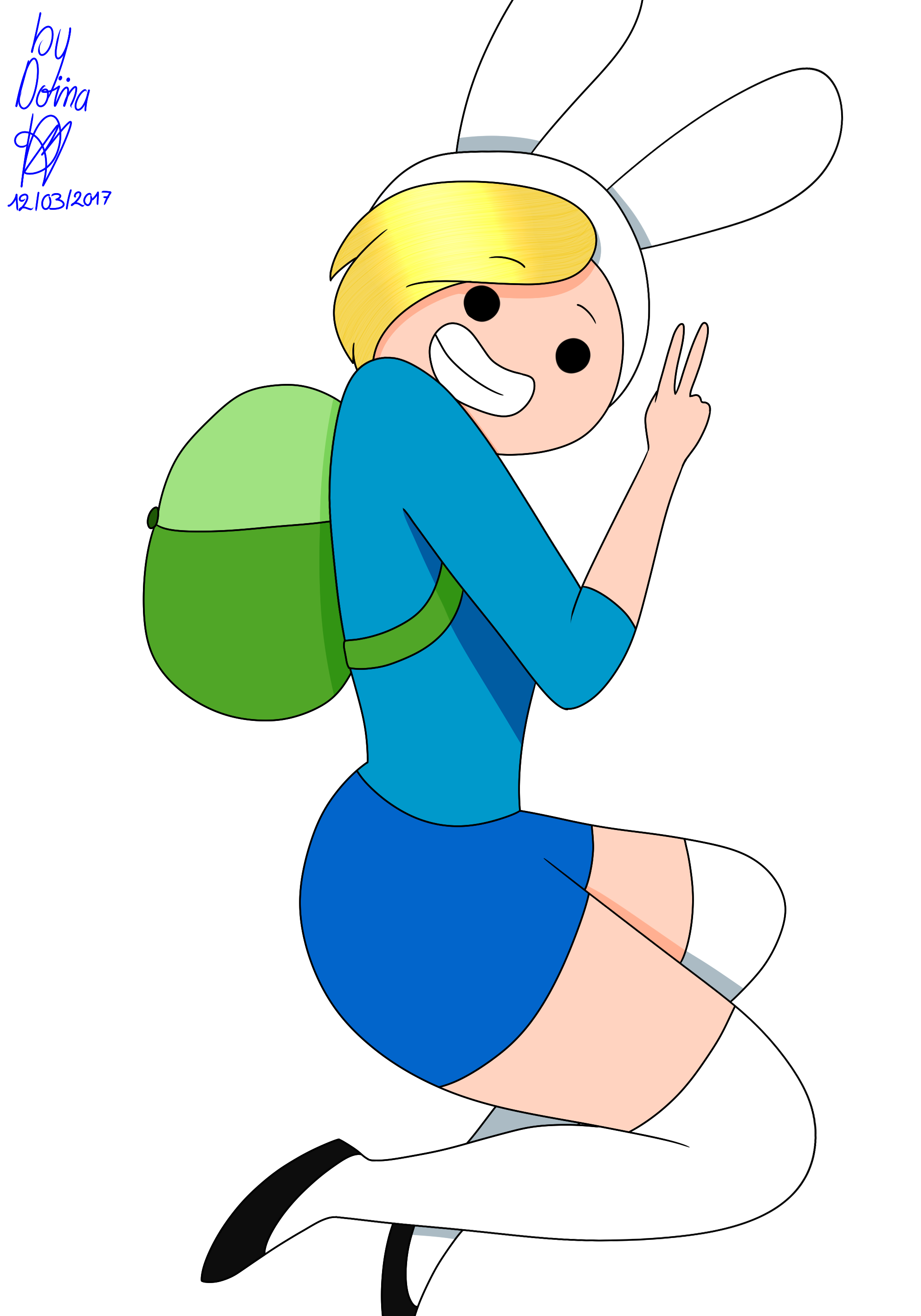 Fionna the Human - Adventure Time by Qhyperdunk24 on DeviantArt