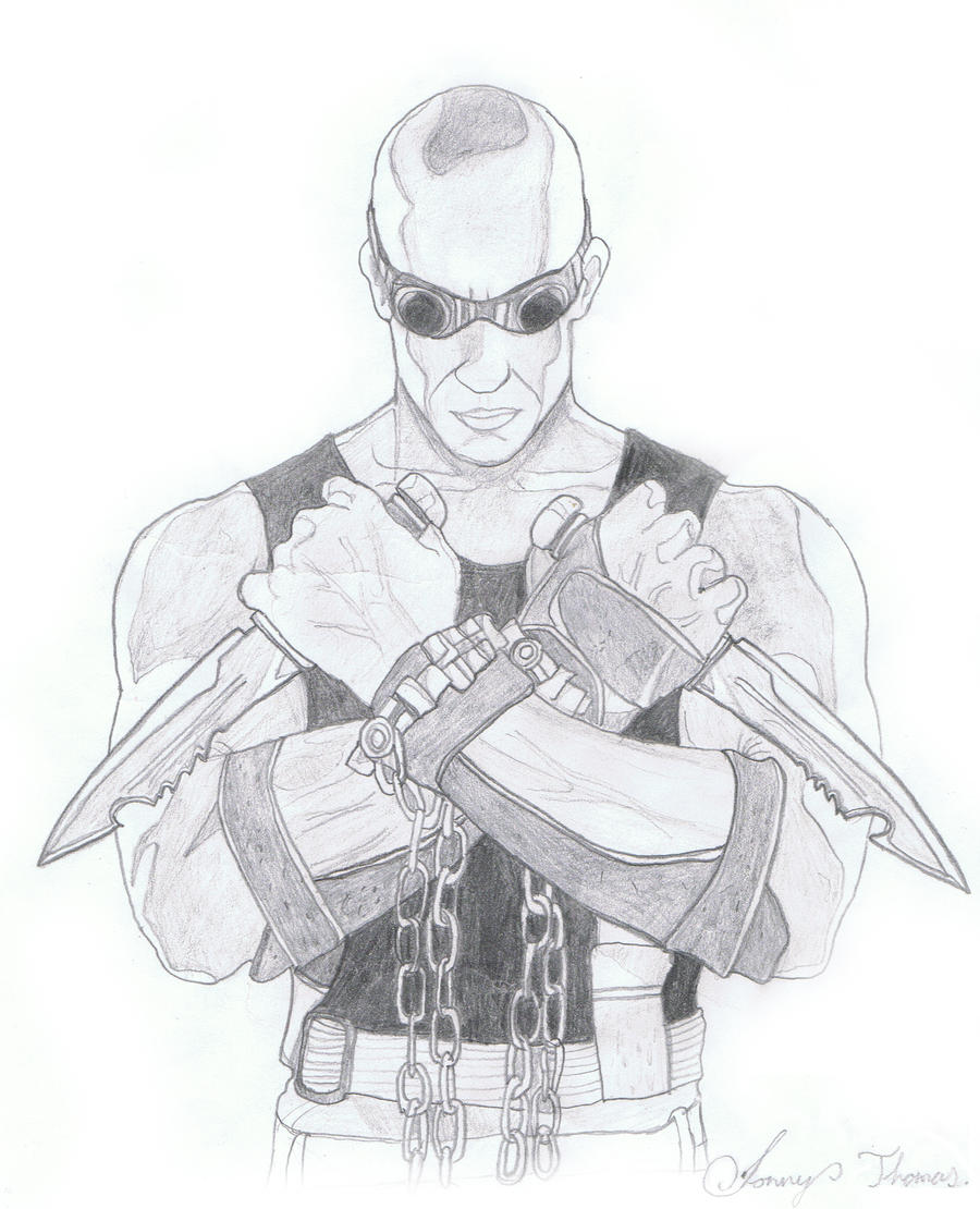 Vin Diesel-Riddick By Spyboythespeedster On Deviantart
