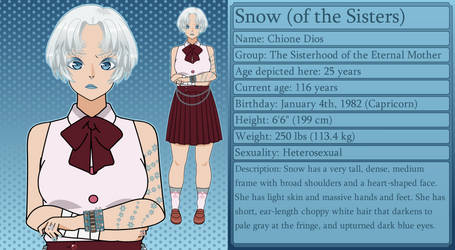 Humanized Snow (of the Sisters)