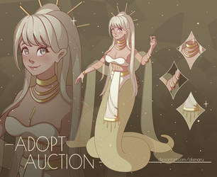 [CLOSED] Adopt Auction - Golden Princess Lamia by Alenaru