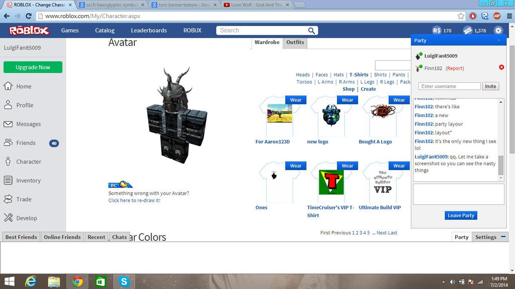 Robolx Rant Layout Nasty Roblox layout... by LuigiFan85009 on DeviantArt