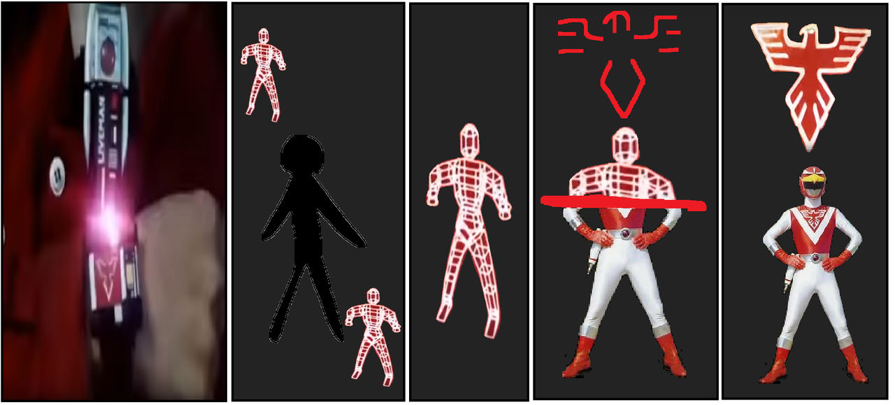 Transmorph Power Rangers Power Rangers Animalian transformation by RIZROW on DeviantArt