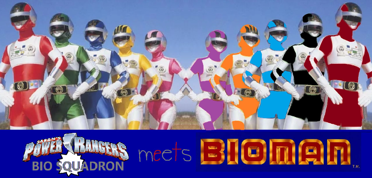 Power Rangers Bio Squadron Meets Bioman by RIZROW on DeviantArt