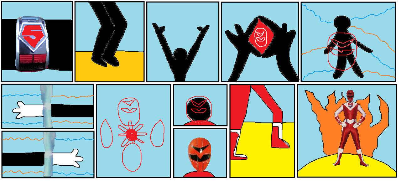 Power Rangers Lightning Blitz transformation by RIZROW on DeviantArt