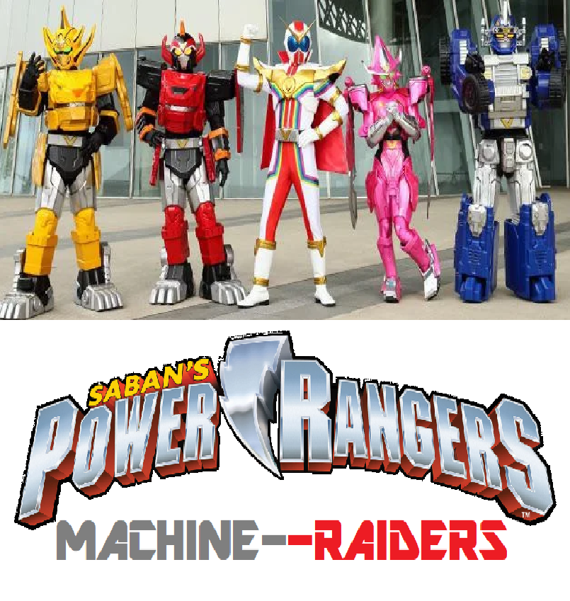 Power Rangers Machine-Raiders by RIZROW on DeviantArt