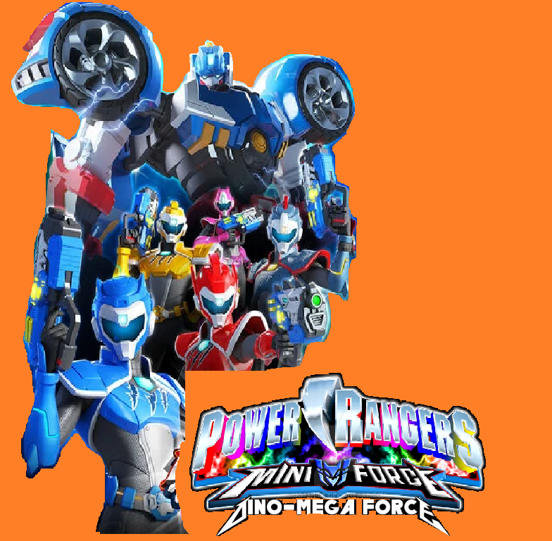 Power Rangers MiniForce Dino-Mega Force by RIZROW on DeviantArt