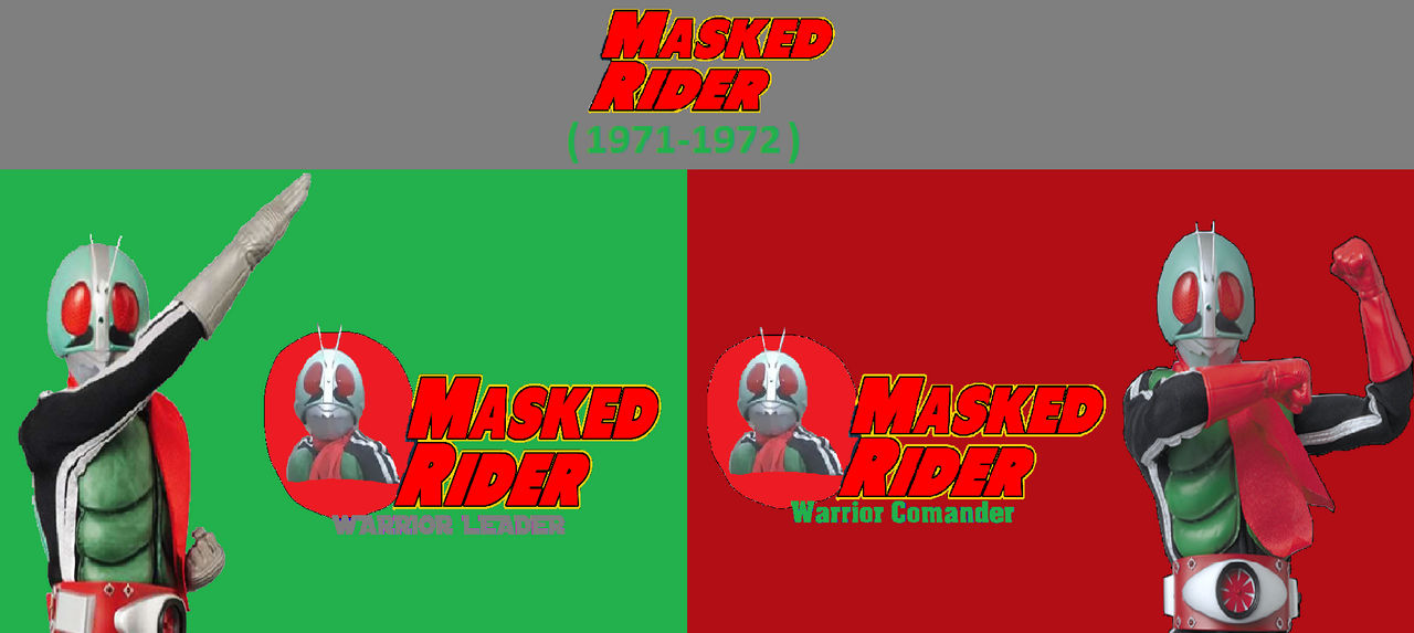 Masked Rider (1971-1972) by RIZROW on DeviantArt