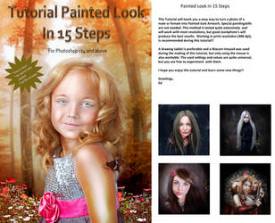Painted Look Tutorial by ED-Creations