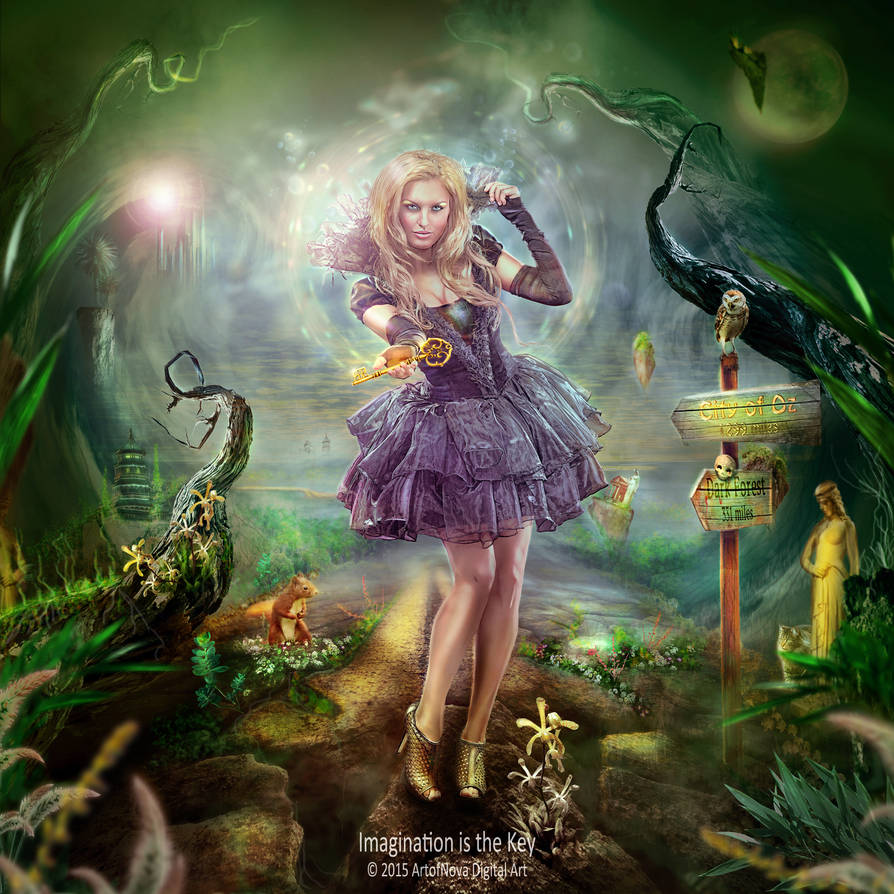 Imagination is the Key by ED-Creations Imagination is the Key by ED-Creations