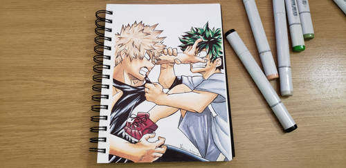 Deku VS Bakugo