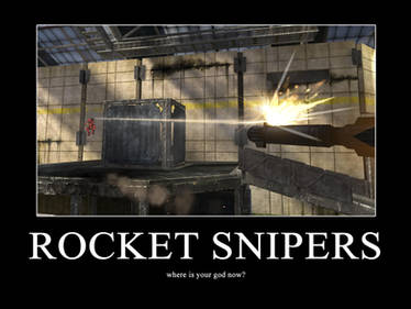 Snipers Motivational Poster