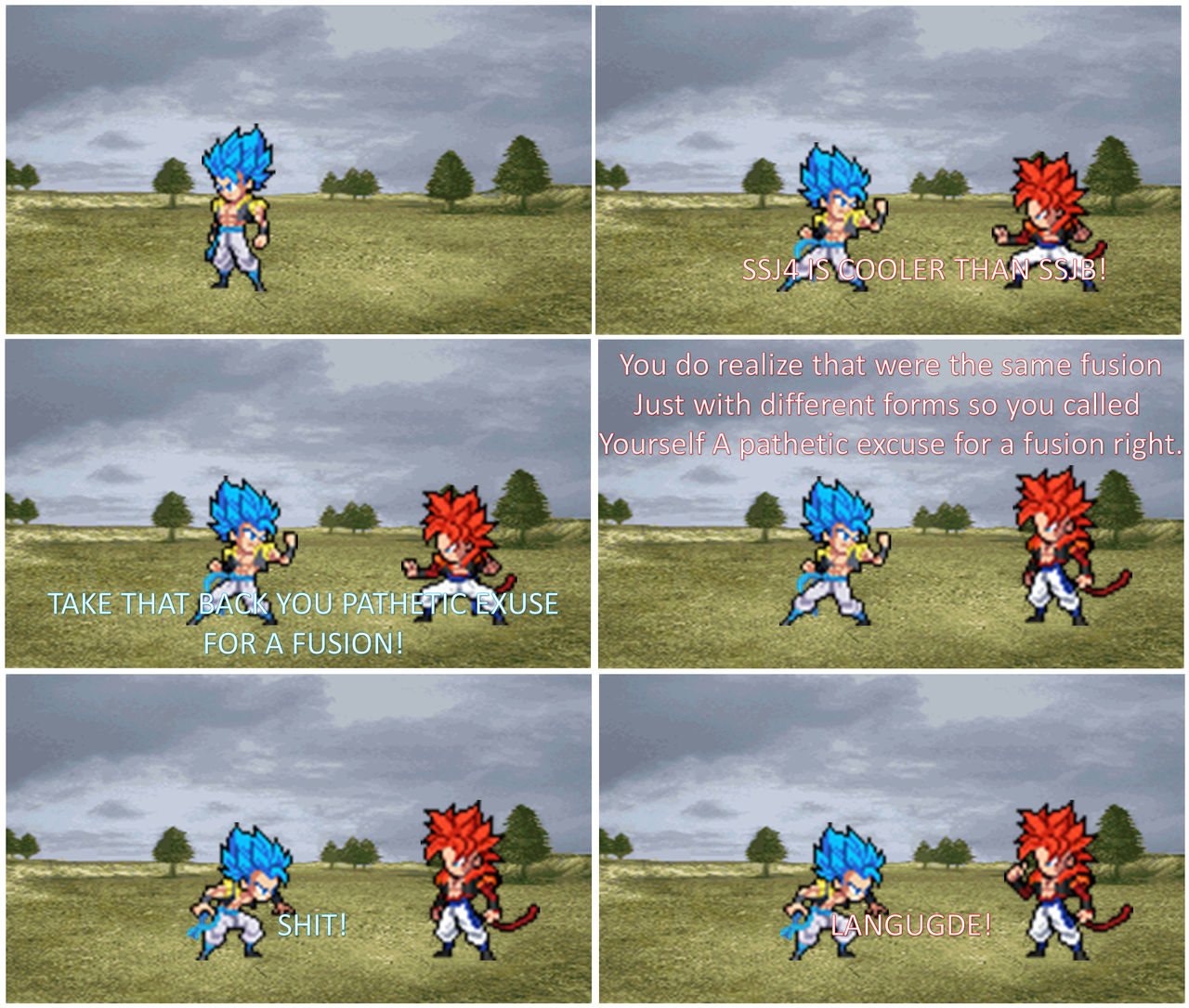 SSJ4 is cooler than SSJB by madness8 on DeviantArt