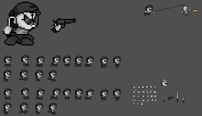 a sprite sheet i made to make images in paint.net : r/madnesscombat