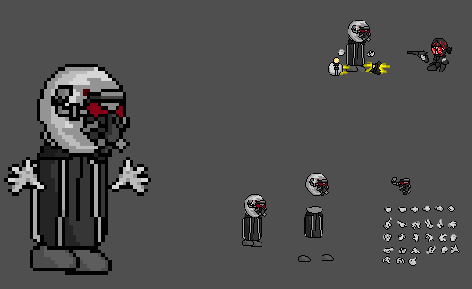 Madness Combat Apter sprite sheet (WIP) by ApterTheRaptor on