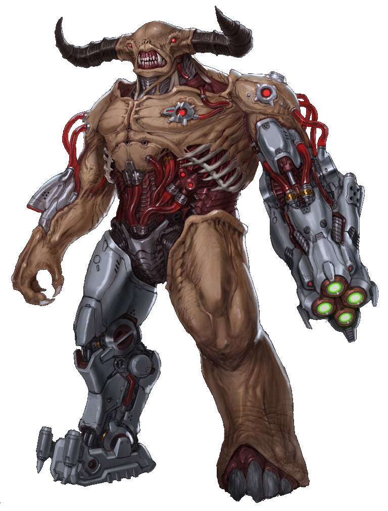 Cyberdemon Render by madness8 on DeviantArt