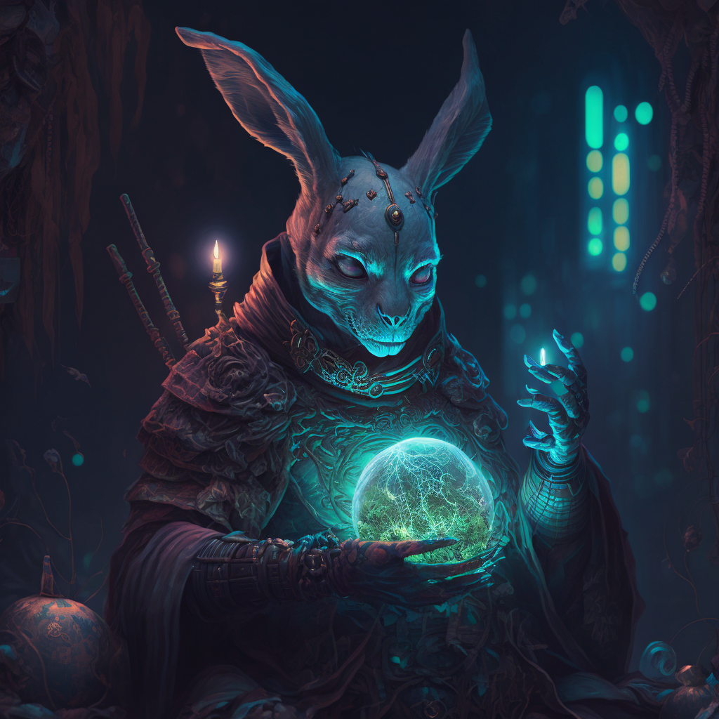 Mage Rabbit by Feast4daBeast on DeviantArt