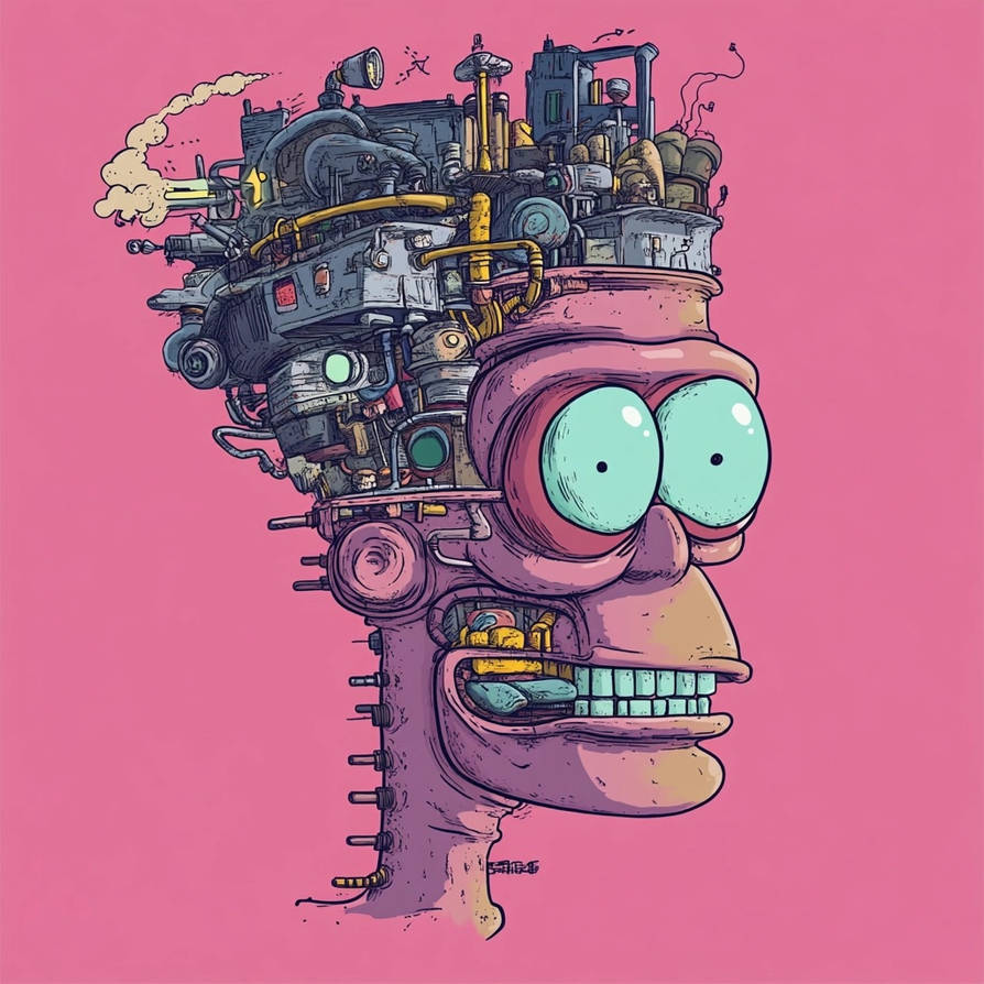 Inside the Mind of Homer by Feast4daBeast on DeviantArt