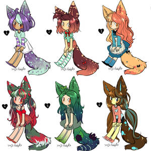 Foxes Adoptable (CLOSED)