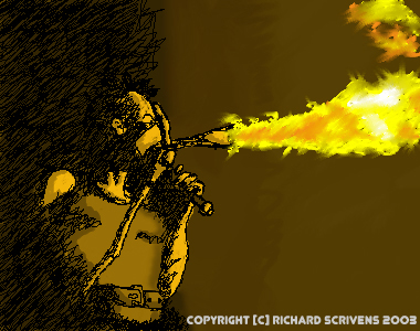 Rammstein Flamethrower