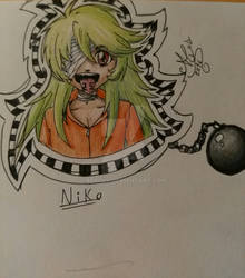 Niko/Nico - Nanbaka  by Alyoly