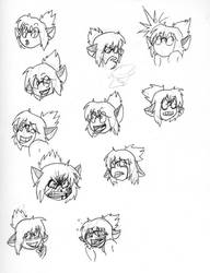 Cleo Expressions Sketches