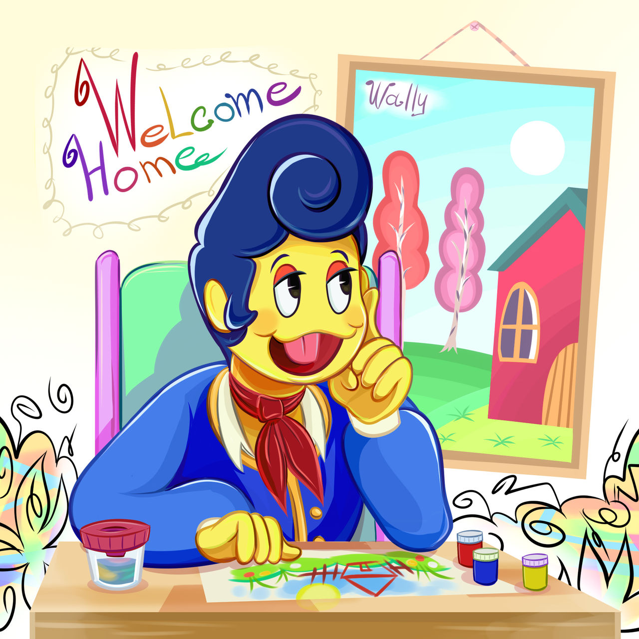 Welcome Home - Wally by kirbybaby64 on DeviantArt