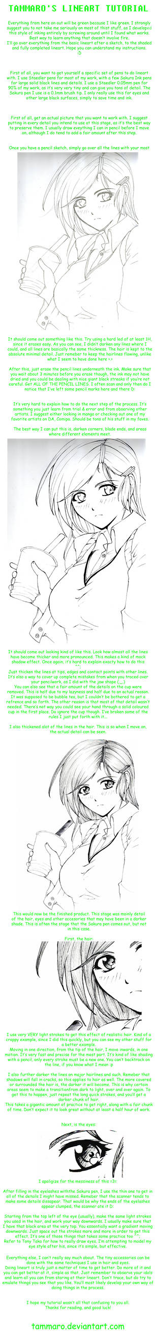 Lineart Tutorial by tammaro on DeviantArt