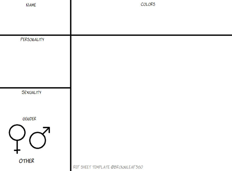 OC Ref Sheet Template by Brownleaf360 on DeviantArt OC Ref Sheet Template by Brownleaf360 on DeviantArt