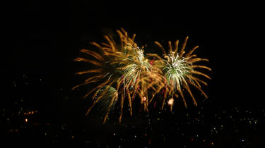 NYE Midnight Fireworks (Hobart, Tasmania) VII