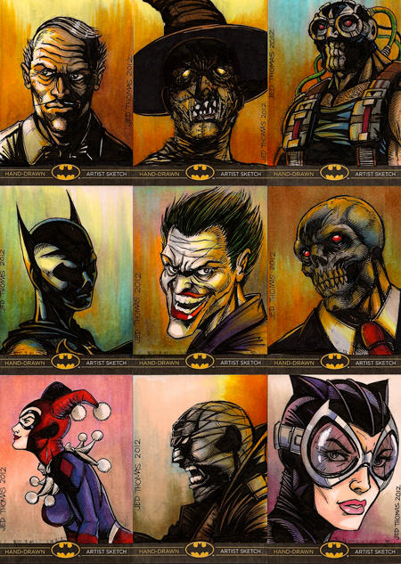 Batman Imagecard BATMAN CARD SET 5 by JedThomasOfficial on DeviantArt