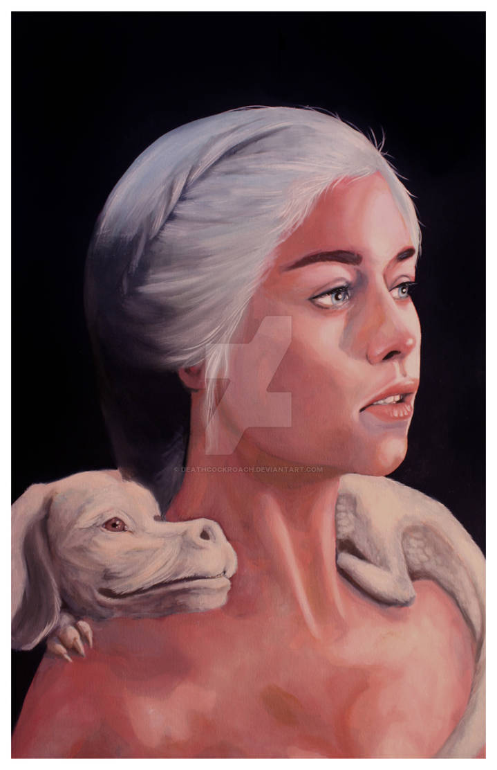 Mother Of Falcor oil on canvas 24x36