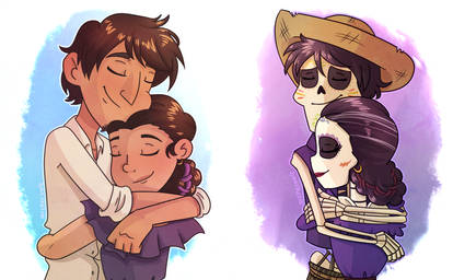 [Coco Spoilers] Hugs through time