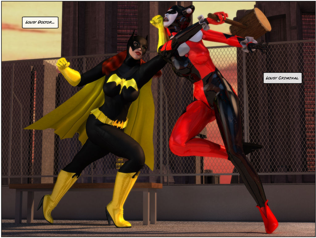 Batgirl Fight 05