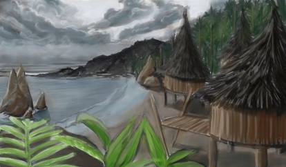 Hut Landscape-Worldbuilding Magazine