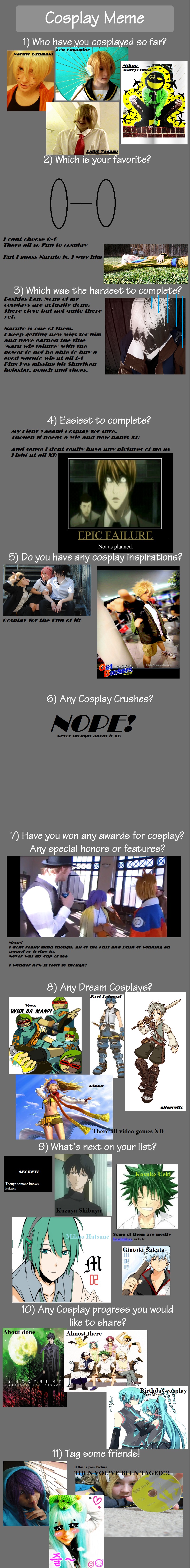 Finally did a CosplayMeme?