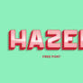 Hazer Typeface ( Free Font )