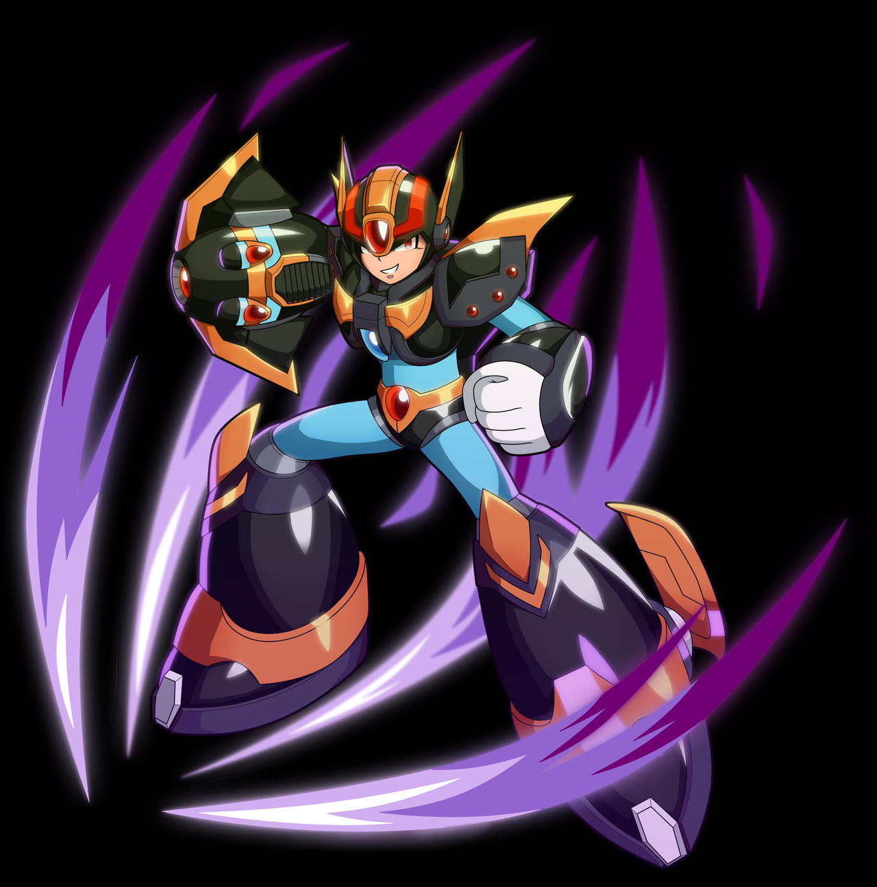 Corrupted Style Corrupted Ultimate Armor (MMX Corrupted) by MrLuckE09 on DeviantArt