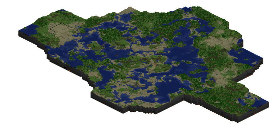 Map of Minecraft :Server: by Jigglypuff-Kawaii on DeviantArt