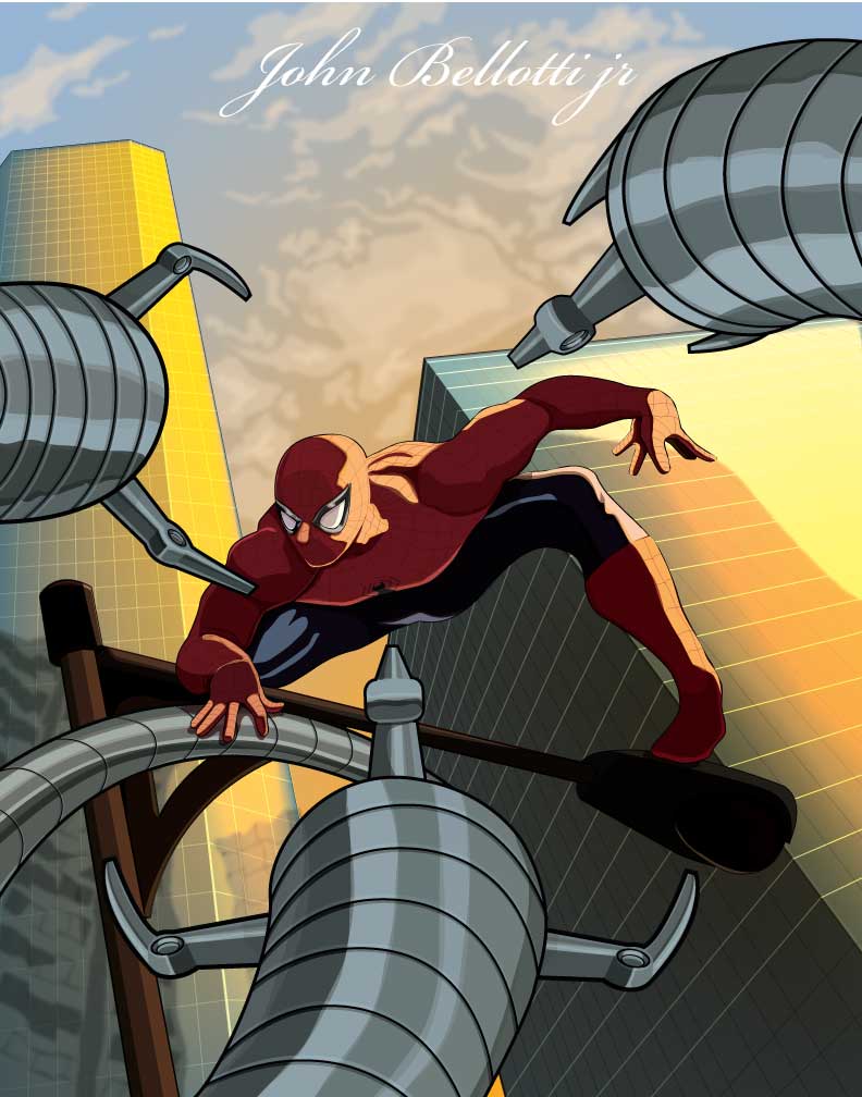 spiderman vs doc ock