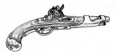 flintlock pistol