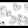 .Sisterhooves Social Sketches.