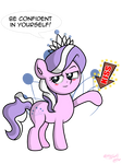 MiniPoni #17 - Diamond Tiara by ZSparkonequus