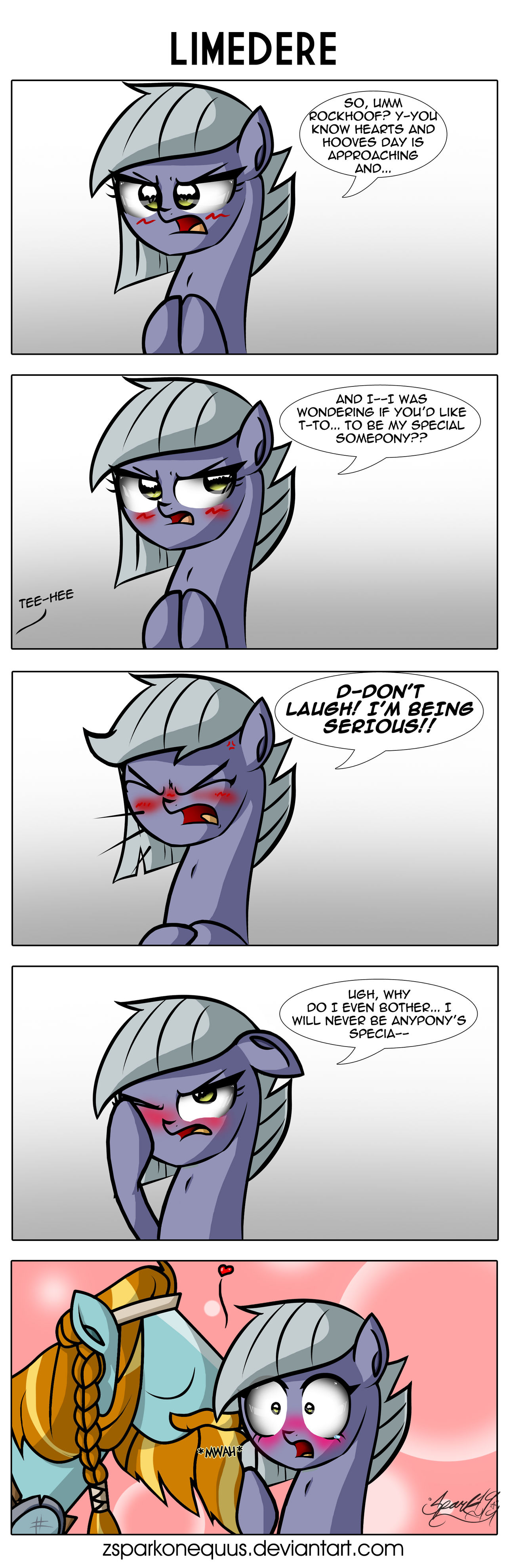 Comic 109: Limedere by ZSparkonequus