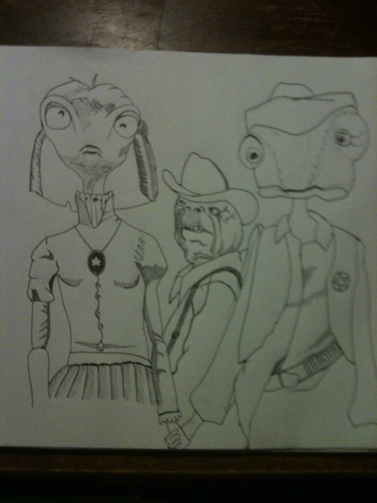 Rango and girlfriend by Rastabwoy27 on DeviantArt