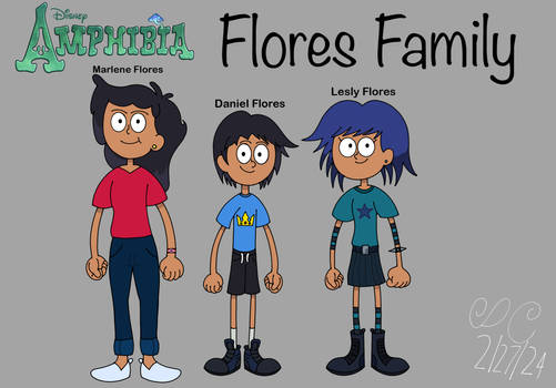 The Flores family 