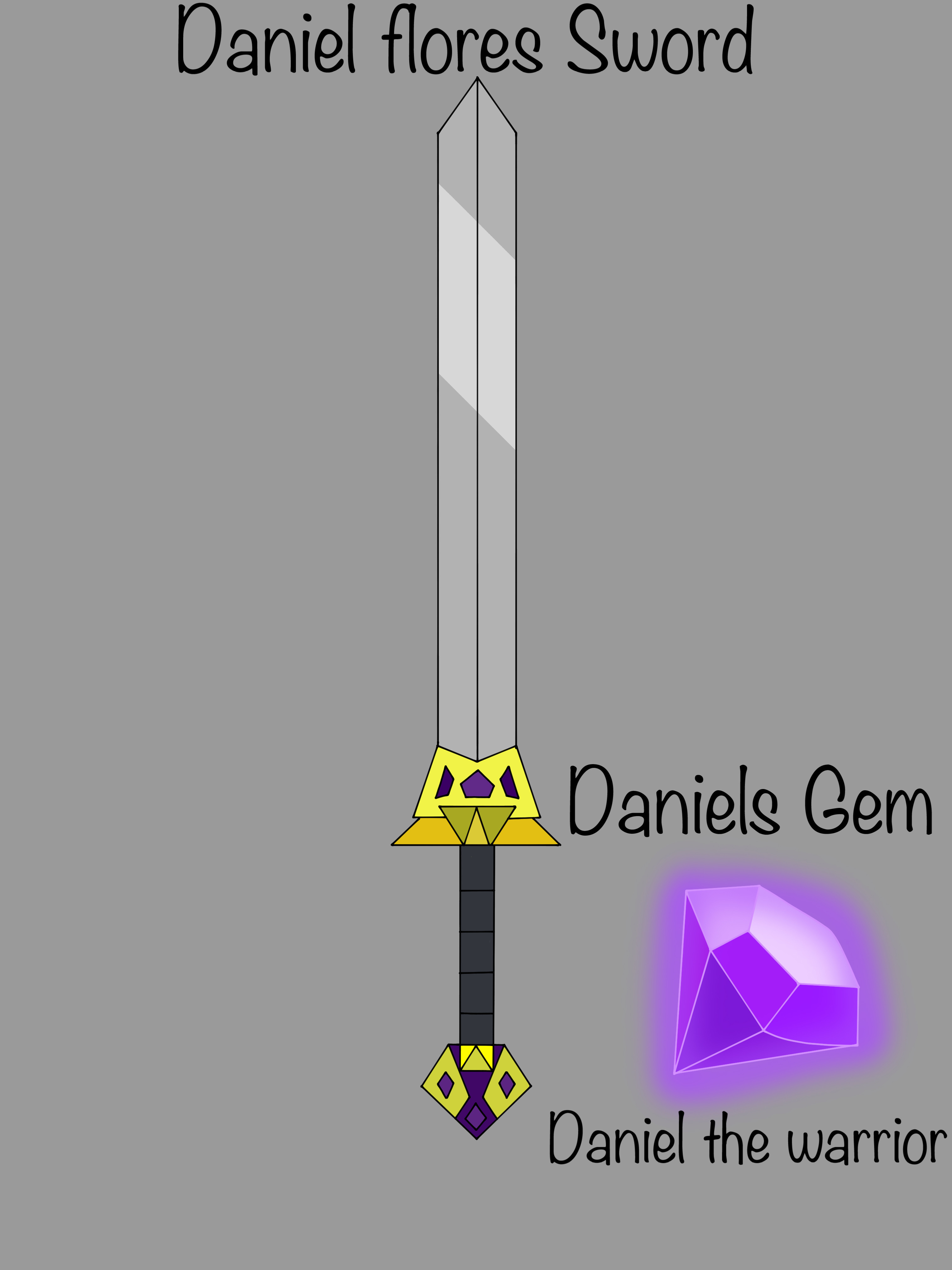 Daniel Sword Daniel Flores sword by Davidcoolaid16 on DeviantArt