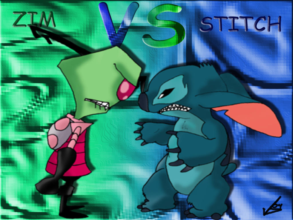 ZIM VS STITCH by Valkyrie1981 on DeviantArt