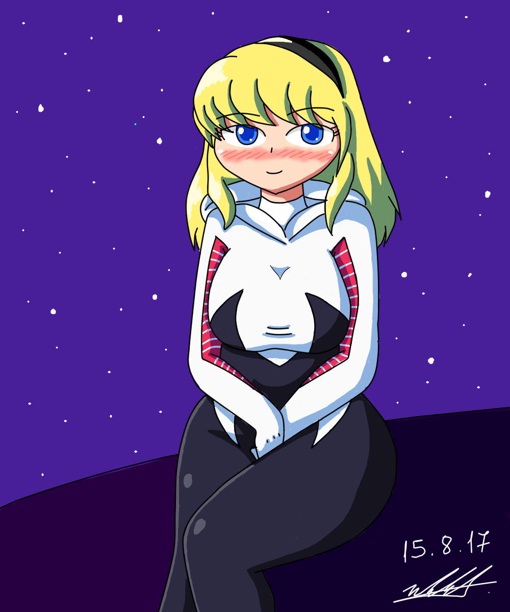 (Art Trade) Spider Gwen Stacy